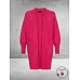 NO.1 BY OX Cardigan Long Ballonmouw  Magenta Pink